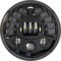 CUSTOM DYNAMICS Adaptive Headlight with Adapter - 7" - Black PB-7A-14-B — image 1