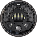 CUSTOM DYNAMICS Adaptive Headlight with Adapter - 7" - Black PB-7A-14-B — image 1