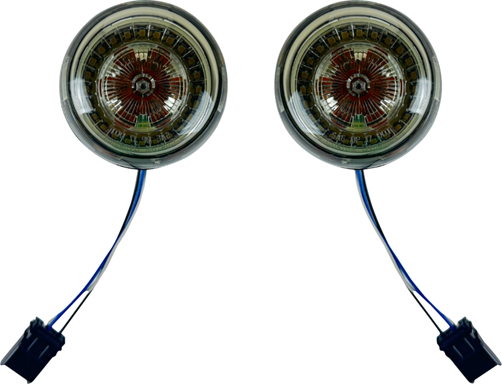 CUSTOM DYNAMICS ProBeam® Front Turn Signal Inserts - LED - Smoke Lens PB-AW-25JAE-S — image 2