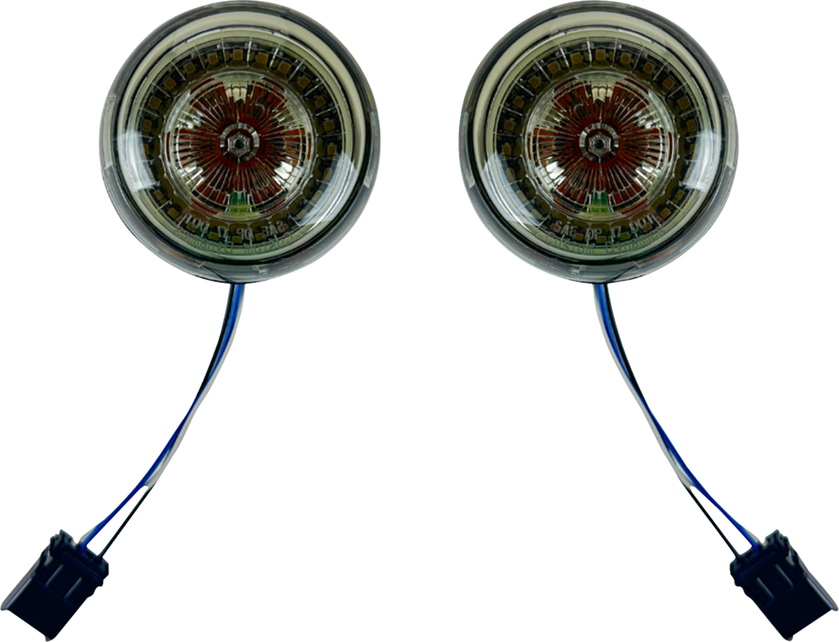 CUSTOM DYNAMICS ProBeam® Front Turn Signal Inserts - LED - Smoke Lens PB-AW-25JAE-S — image 2
