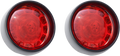 CUSTOM DYNAMICS Bullet Turn Signal - 1156 - Gloss Black - Red Lens PB-BB-R-1156BR — image 1