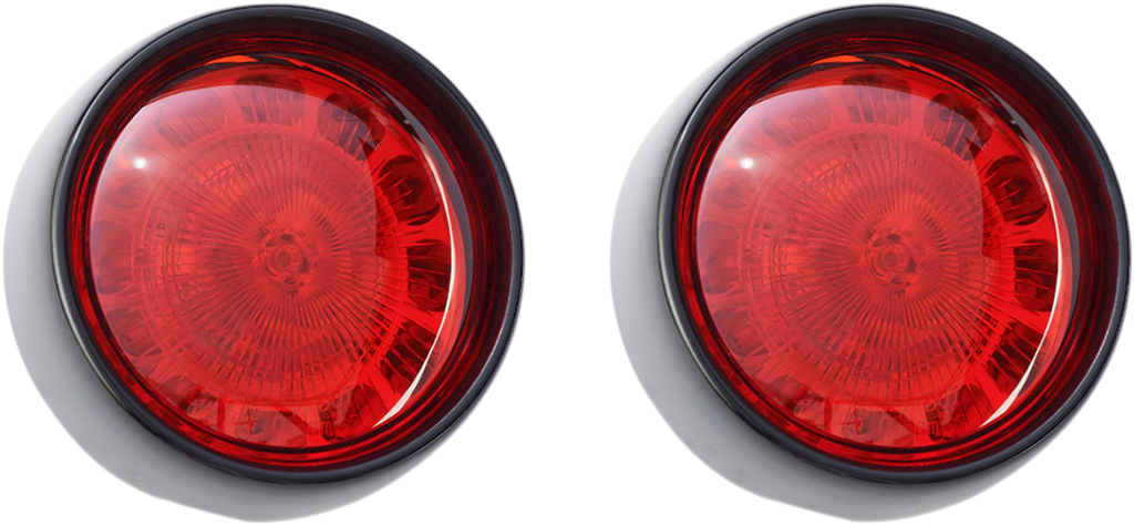 CUSTOM DYNAMICS Bullet Turn Signal - 1156 - Chrome - Red Lens PB-BB-R-1156CR — image 5