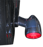 CUSTOM DYNAMICS Bullet Turn Signal - 1157 - Chrome - Red Lens PB-BB-RR-1157CR — image 2