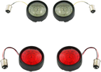 CUSTOM DYNAMICS Full Bullet Turn Signal Conversion Kit - Black PB-BCM-BB-B — image 1