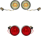 CUSTOM DYNAMICS Full Bullet Turn Signal Conversion Kit - Chrome PB-BCM-BB-C — image 1