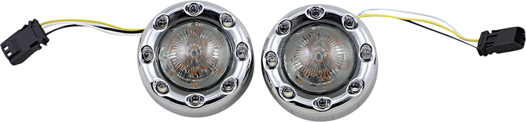 CUSTOM DYNAMICS Bullet Turn Signal JAE - Chrome - Smoke Lens PB-BR-AW-JAE-CS — image 1