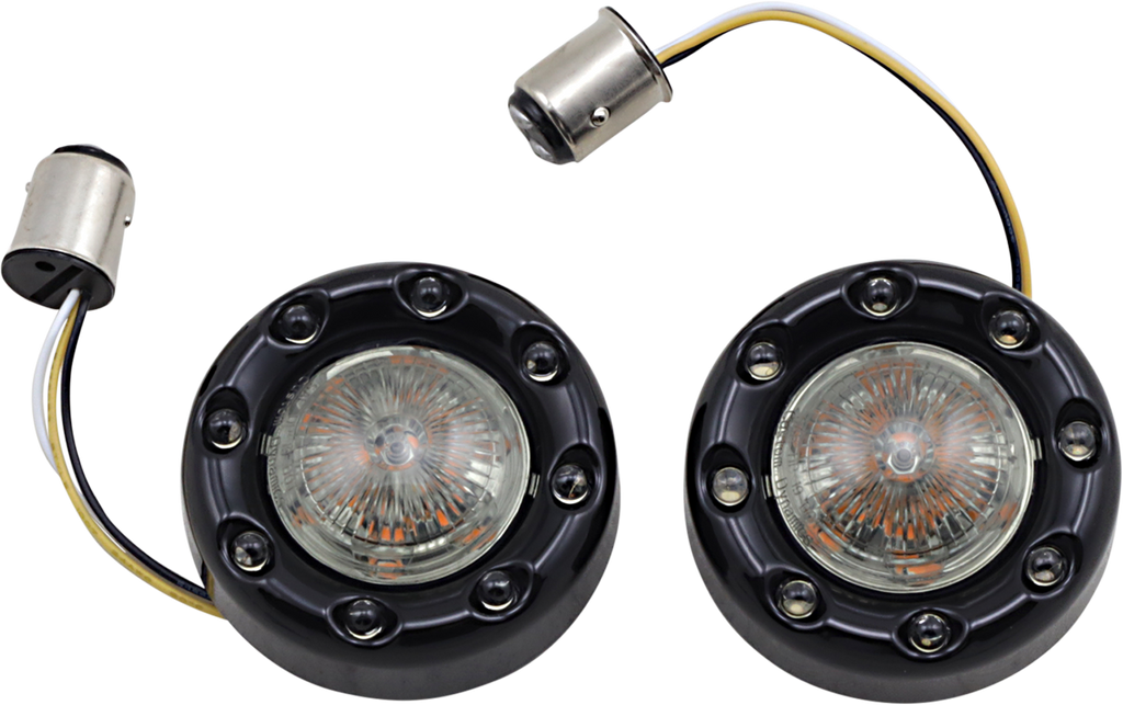 CUSTOM DYNAMICS Bullet Turn Signal JAE - Chrome - Smoke Lens PB-BR-AW-JAE-CS — image 2