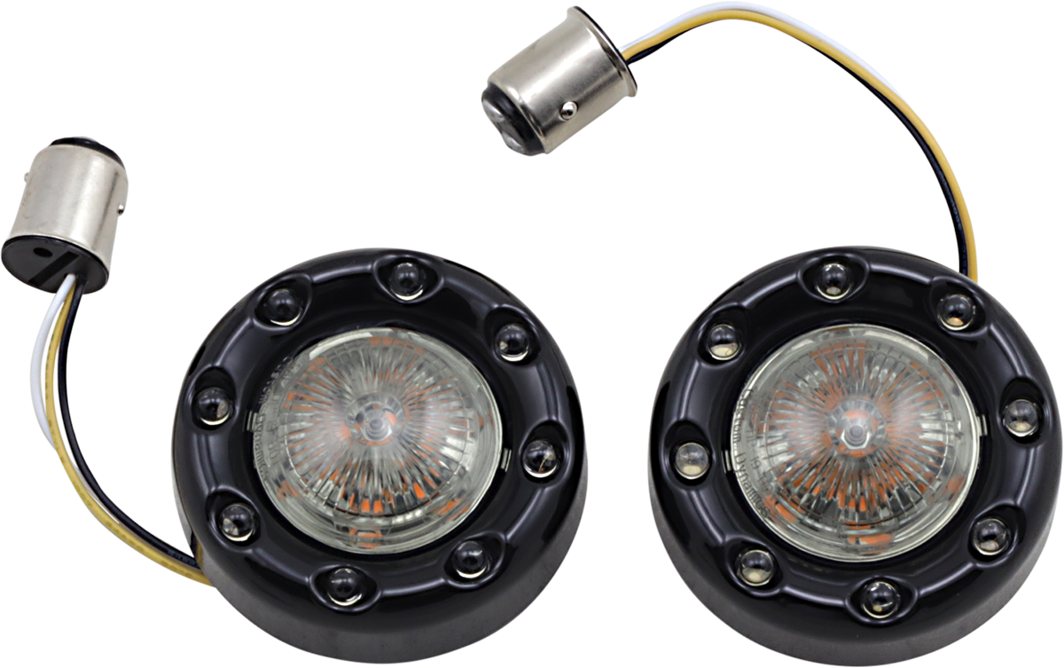CUSTOM DYNAMICS Bullet Turn Signal JAE - Chrome - Smoke Lens PB-BR-AW-JAE-CS — image 2