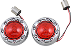 CUSTOM DYNAMICS Bullet Turn Signal 1156 - Black - Red Lens PB-BR-RR 56-BR — image 2