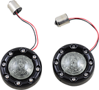 CUSTOM DYNAMICS Bullet Turn Signal 1156 - Black - Smoke Lens PB-BR-RR 56-BS — image 1