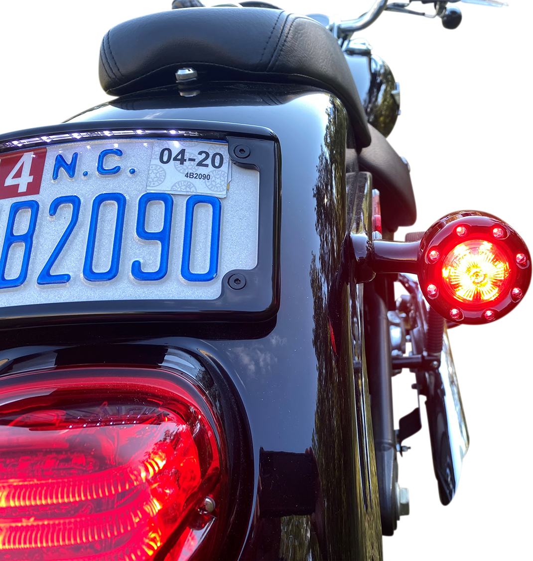 CUSTOM DYNAMICS Bullet Turn Signal 1156 - Black - Smoke Lens PB-BR-RR 56-BS — image 3