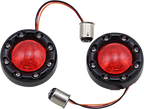CUSTOM DYNAMICS Bullet Turn Signal 1157 - Black - Smoke Lens PB-BR-RR-57-BS — image 3