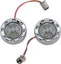 CUSTOM DYNAMICS Bullet Turn Signal 1157 - Chrome - Smoke Lens PB-BR-RR-57-CS — image 1