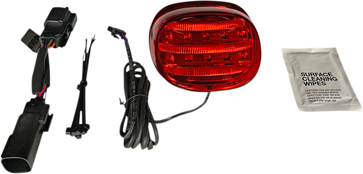 CUSTOM DYNAMICS Mini Taillight - Red PB-ELIMTL-BCM-R — image 1