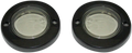 CUSTOM DYNAMICS ProBEAM® Flat Bezel Turn Signal Adapters - Black/Smoke PB-FLAT-BEZ-BS — image 1