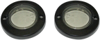 CUSTOM DYNAMICS ProBEAM® Flat Bezel Turn Signal Adapters - Black/Smoke PB-FLAT-BEZ-BS — image 1