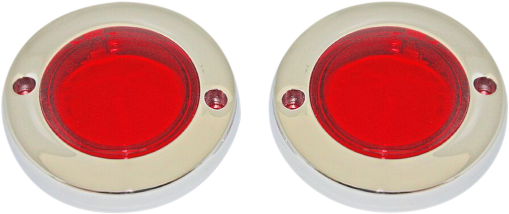 CUSTOM DYNAMICS ProBEAM® Flat Bezel Turn Signal Adapters - Black/Smoke PB-FLAT-BEZ-BS — image 2