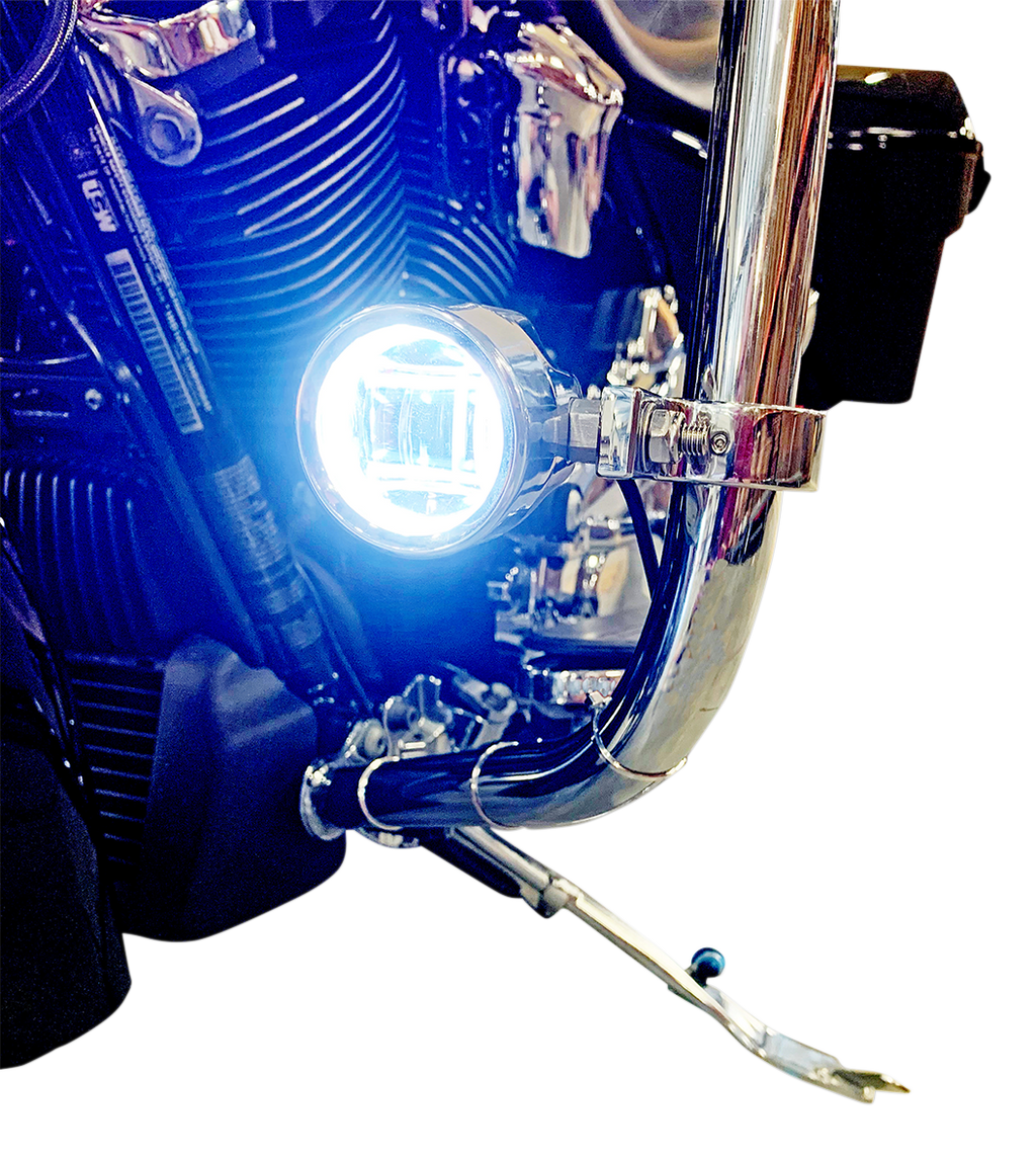 CUSTOM DYNAMICS Fog Light - Chrome - Clear Lens PB-FOG-BCM-C — image 2