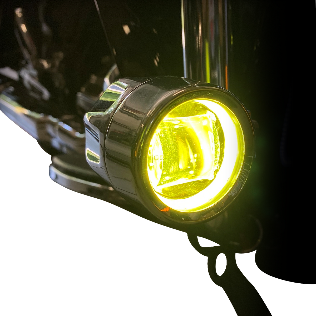 CUSTOM DYNAMICS Fog Light - Black - Yellow Lens PB-FOG-BCM-YB — image 3