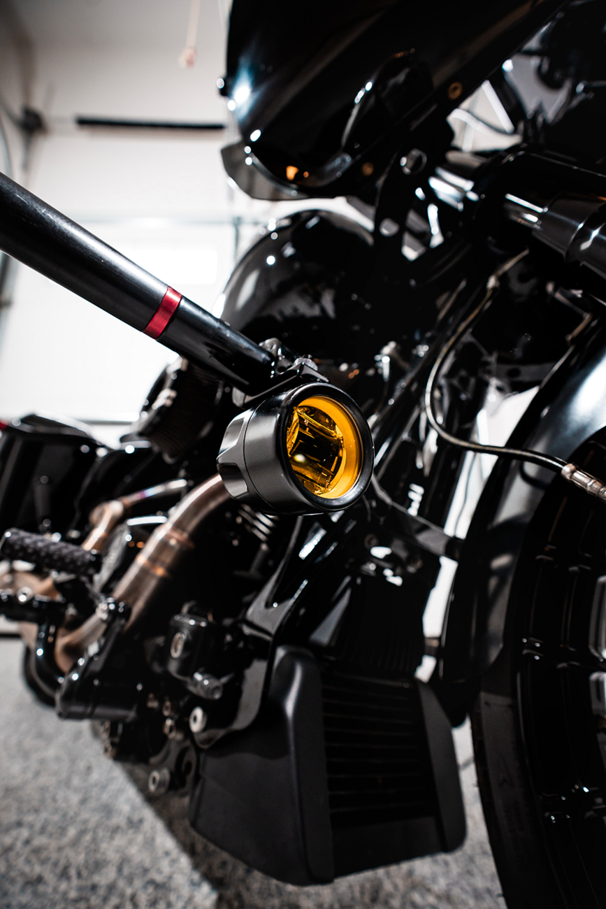 CUSTOM DYNAMICS Fog Light - Black - Yellow Lens PB-FOG-BCM-YB — image 4