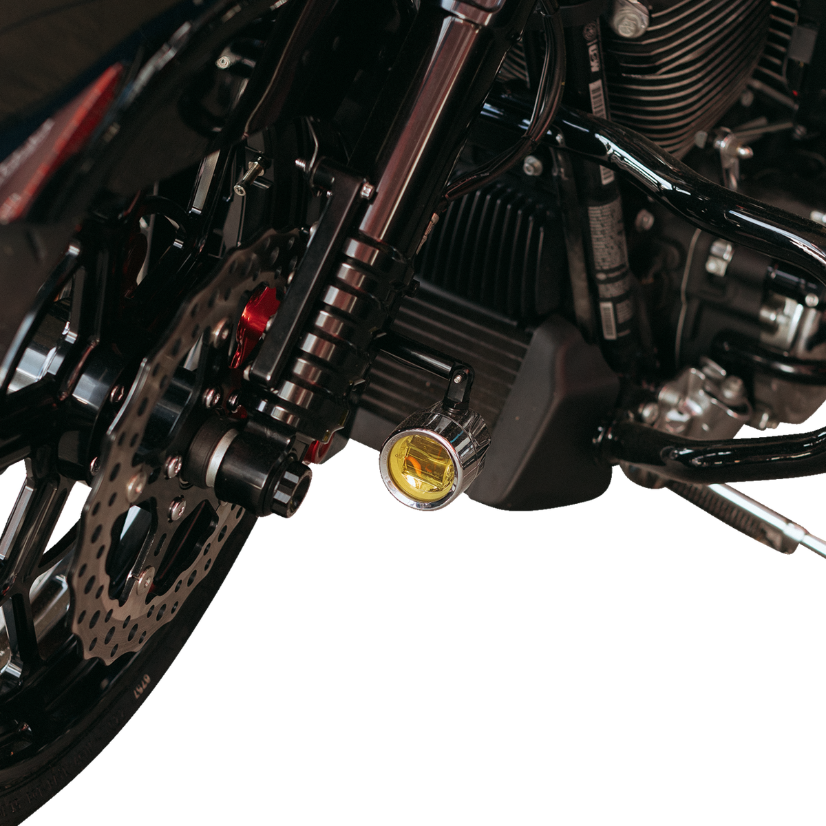 CUSTOM DYNAMICS Fog Light - Chrome - Yellow Lens PB-FOG-BCM-YC — image 3