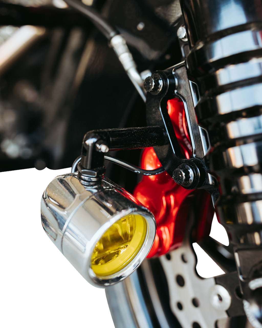 CUSTOM DYNAMICS Fog Light - Chrome - Yellow Lens PB-FOG-BCM-YC — image 5