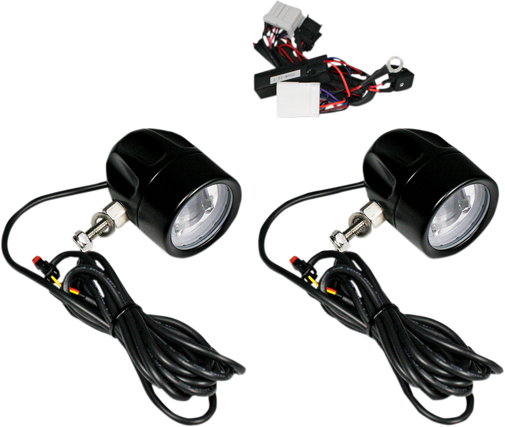 CUSTOM DYNAMICS Fog Light - Black - Clear Lens PB-FOG-HD-B — image 1