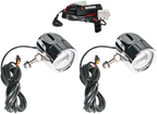CUSTOM DYNAMICS Fog Light - Chrome - Clear Lens PB-FOG-HD-C — image 1