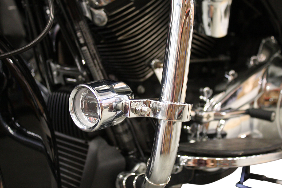 CUSTOM DYNAMICS Fog Light - Chrome - Clear Lens PB-FOG-HD-C — image 2