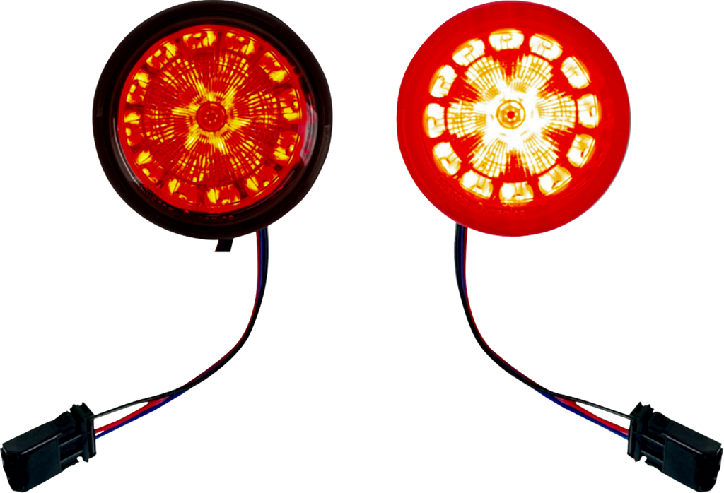 CUSTOM DYNAMICS ProBeam® Rear Turn Signal Inserts - LED - Smoke Lens PB-R-25JAE-S — image 1