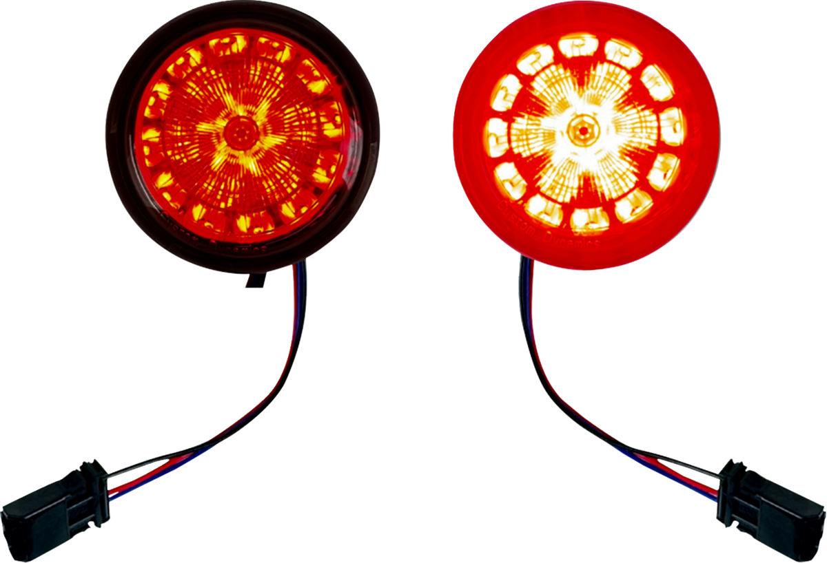 CUSTOM DYNAMICS ProBeam® Rear Turn Signal Inserts - LED - Smoke Lens PB-R-25JAE-S — image 1