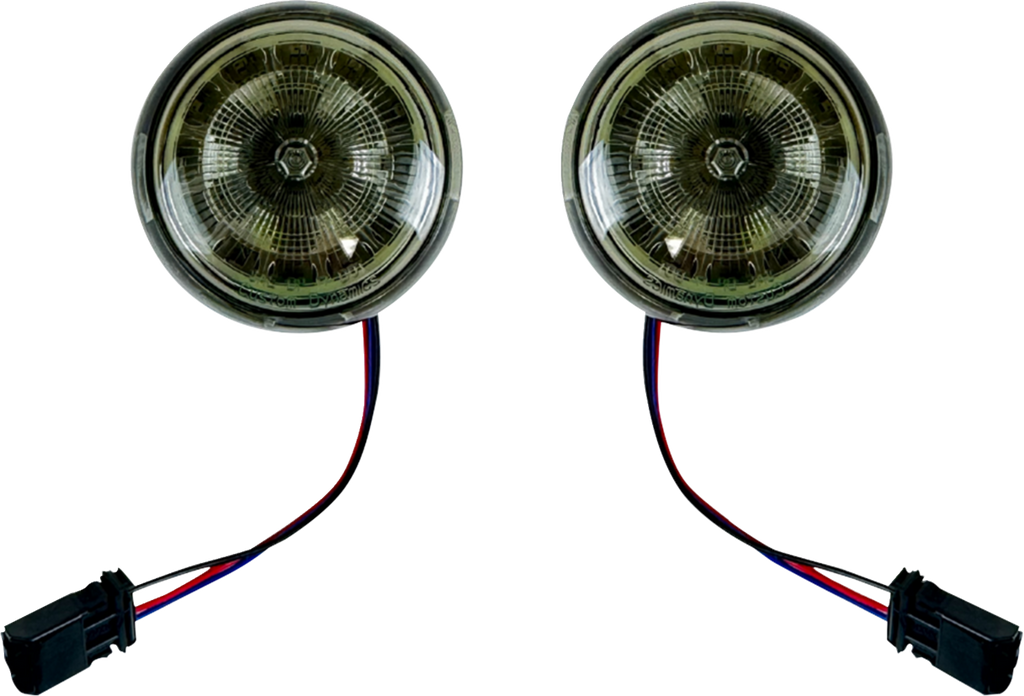 CUSTOM DYNAMICS ProBeam® Rear Turn Signal Inserts - LED - Smoke Lens PB-R-25JAE-S — image 2