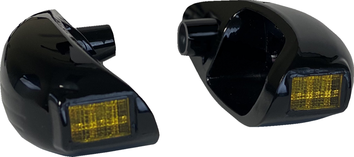 CUSTOM DYNAMICS Turn Signal - FLTR - Gloss Black PB-RG-TS-AB — image 1