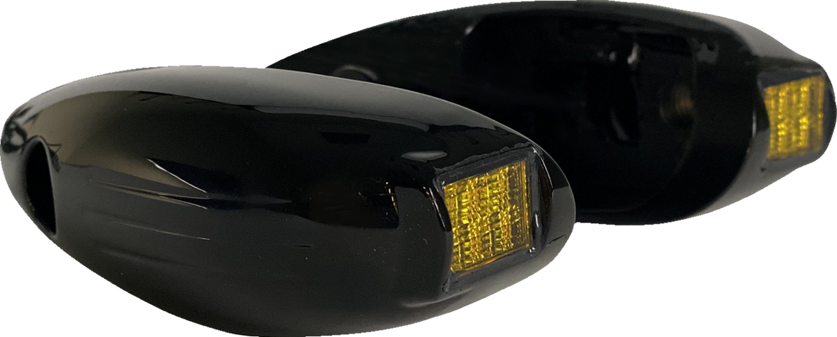 CUSTOM DYNAMICS Turn Signal - FLTR - Gloss Black PB-RG-TS-AB — image 2