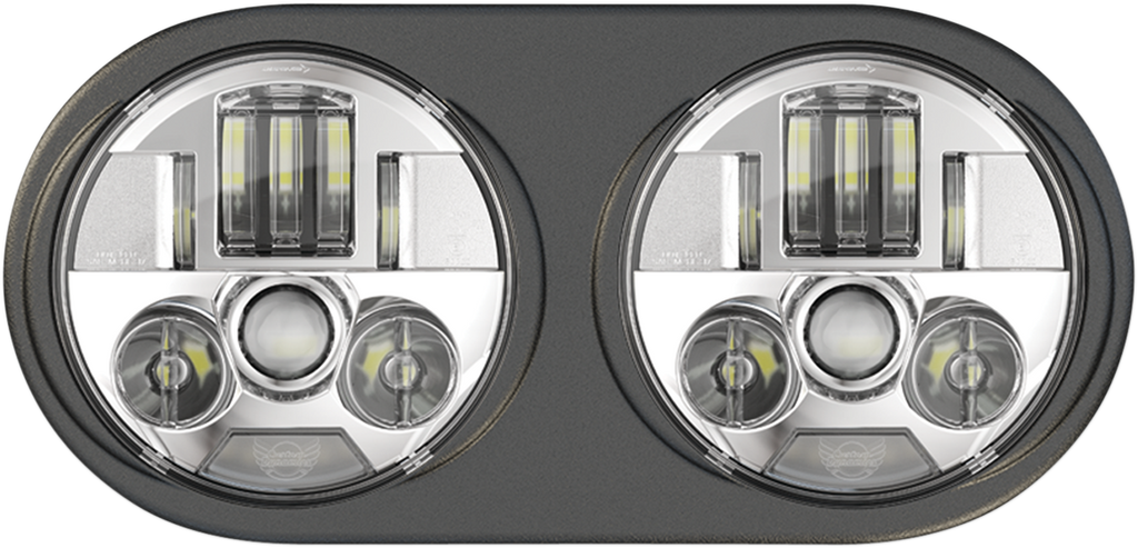 CUSTOM DYNAMICS ProBeam® LED Headlight - FLTR - Chrome PB-RG13-C — image 1