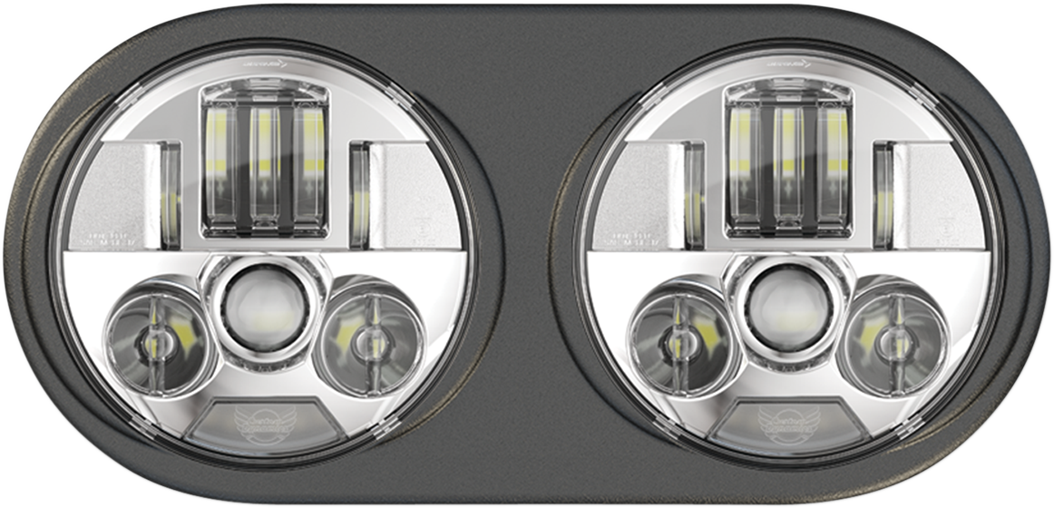 CUSTOM DYNAMICS ProBeam® LED Headlight - FLTR - Chrome PB-RG13-C — image 1