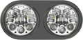 CUSTOM DYNAMICS Adaptive LED Headlight - Chrome - Black PB-RG13A-C — image 1