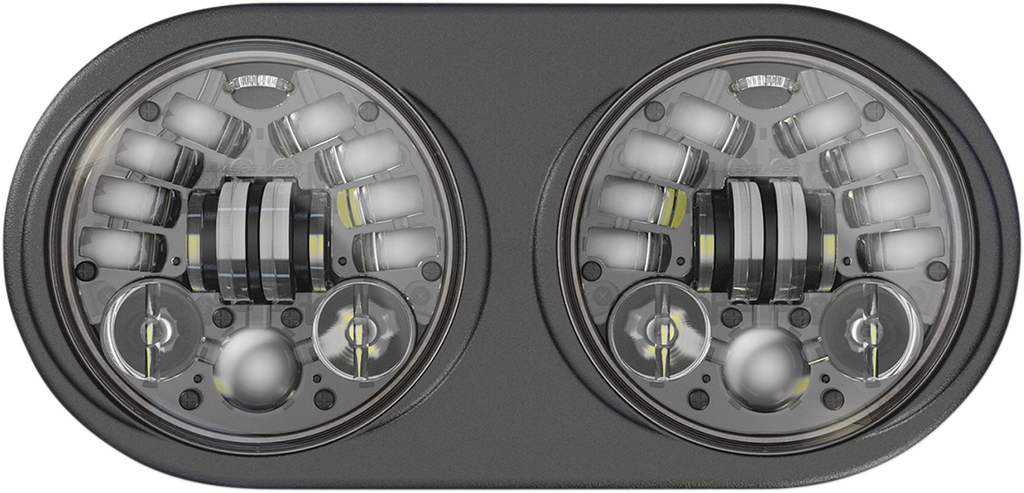 CUSTOM DYNAMICS Adaptive LED Headlight - Chrome - Black PB-RG13A-C — image 2