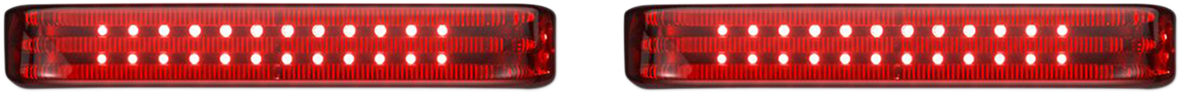 CUSTOM DYNAMICS Saddlebag Lights - Black/Red PB-SB-HD-BR — image 1