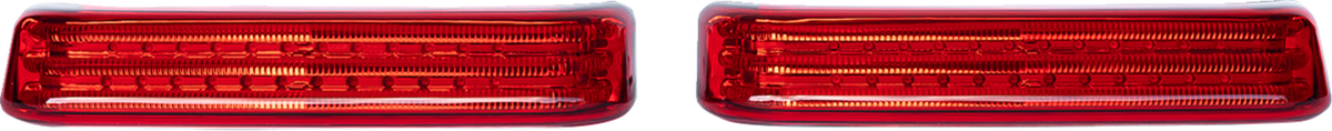 CUSTOM DYNAMICS Saddlebag Lights - Black/Red PB-SB-HD-BR — image 2
