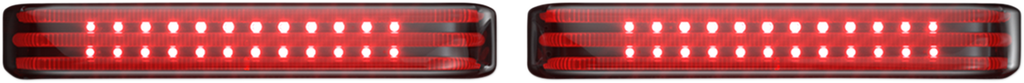 CUSTOM DYNAMICS Saddlebag Lights - SS6 - Black/Smoke PB-SB-SS6-BS — image 1