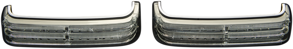 CUSTOM DYNAMICS Saddlebag LED Lights - Sequential - Chrome/Smoke PB-SBSEQ-BCM-CS — image 1