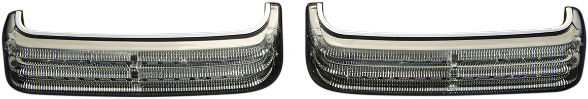 CUSTOM DYNAMICS Saddlebag LED Lights - Sequential - Chrome/Smoke PB-SBSEQ-BCM4CS — image 1