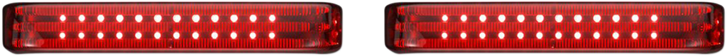 CUSTOM DYNAMICS Saddlebag LED Lights - Sequential - Chrome/Red PB-SBSEQ-HD-CR — image 1