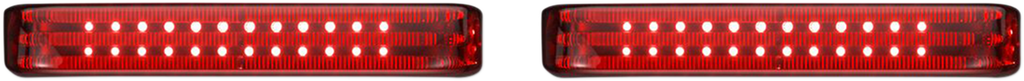CUSTOM DYNAMICS Saddlebag LED Lights - Sequential - Black/Red PB-SBSEQ-SS6-BR — image 1