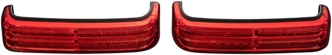 CUSTOM DYNAMICS Saddlebag LED Lights - Sequential - Black/Red PB-SBSEQ-SS6-BR — image 3