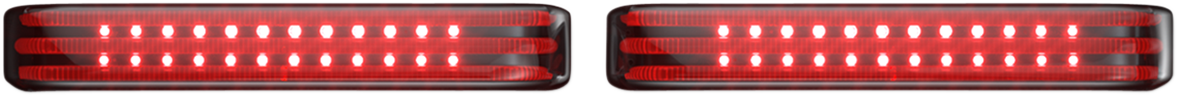 CUSTOM DYNAMICS Saddlebag LED Lights - Sequential - Black/Smoke PB-SBSEQ-SS6-BS — image 2