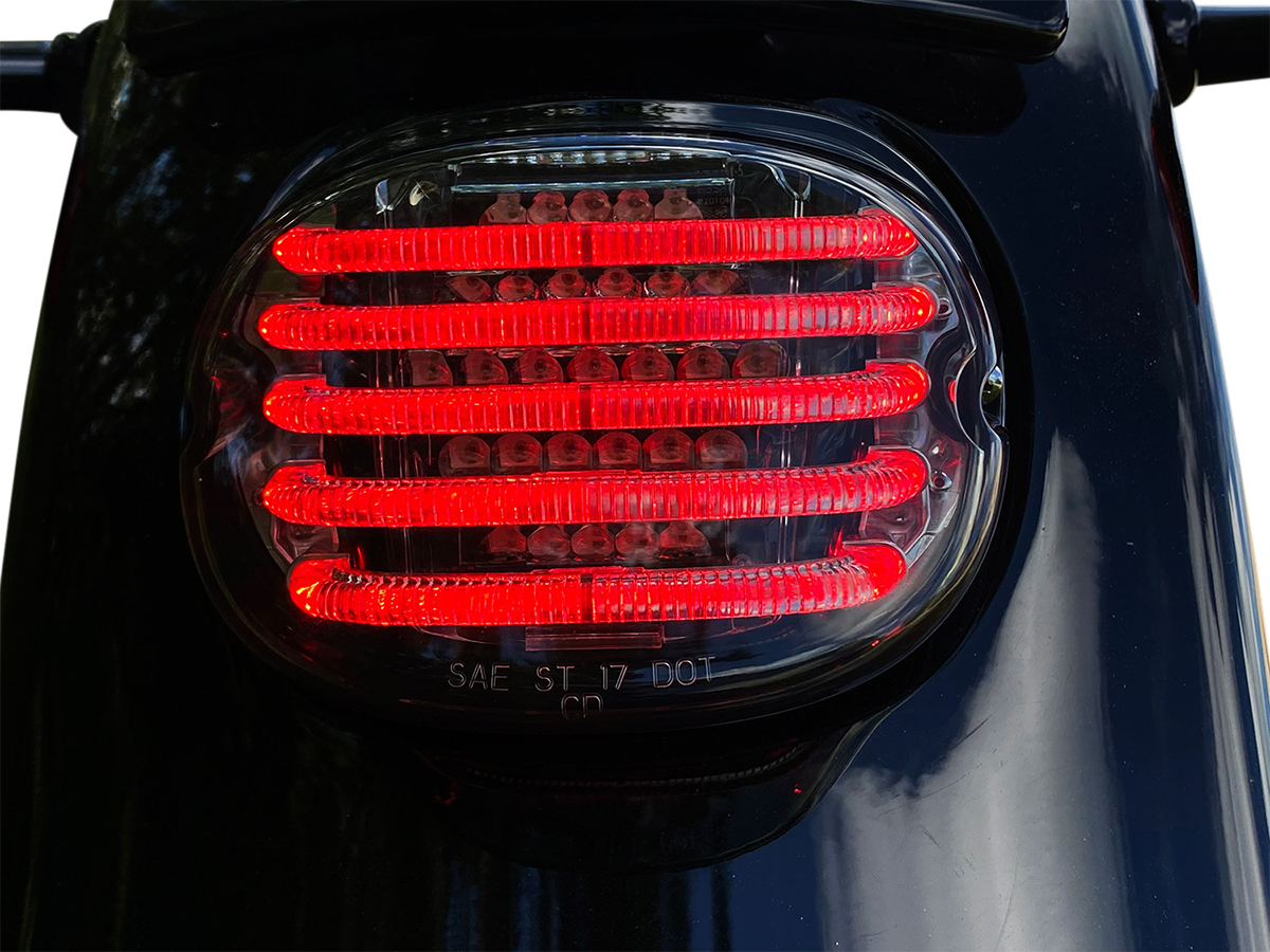 CUSTOM DYNAMICS Taillight/Turn Signal - Bottom Window - Red Lens PB-TL-INT-BW-R — image 3