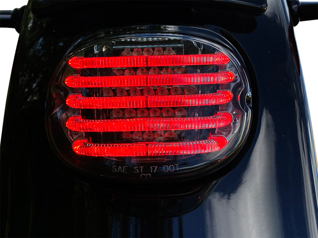 CUSTOM DYNAMICS Taillight/Turn Signal - Bottom Window - Smoke Lens PB-TL-INT-BW-S — image 3