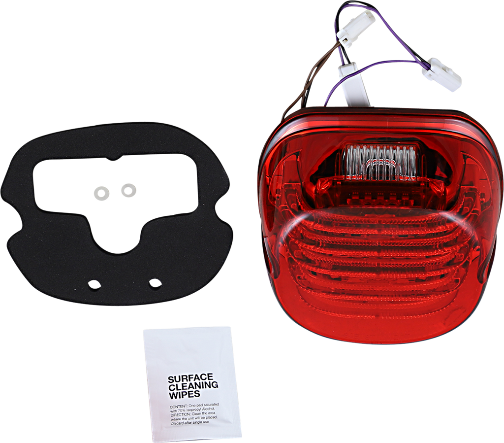 CUSTOM DYNAMICS Taillight/Turn Signal - Top Window - Red Lens PB-TL-INT-TW-R — image 2